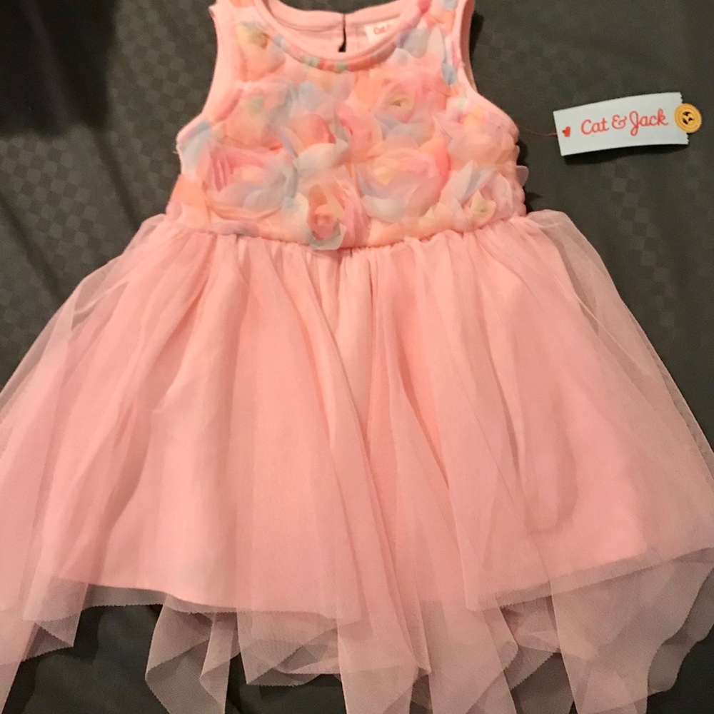 Pink Flower Dress